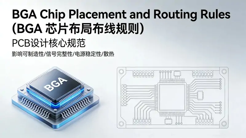 小间距 BGA 走线技巧，PCB 设计必备干货